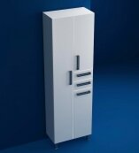 Шкаф-пенал Triton Ника 60 R 2 ящ, 2 дв, корзина