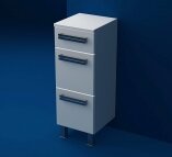 Тумба Triton Ника 30 с 3 ящиками