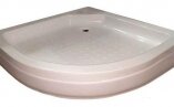 Карниз нержавеющий Triton Полукруг 90x90 см